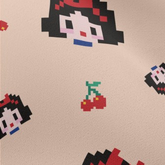 Pixel Style Snow White Chiffon