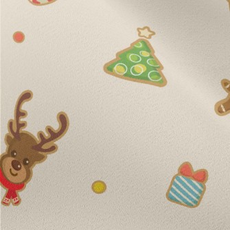 Cute Christmas Shaped Cookies Chiffon