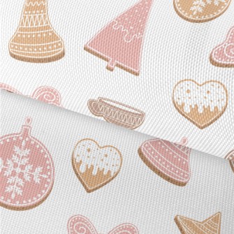 Christmas Shaped Cookies Waterproof Oxford