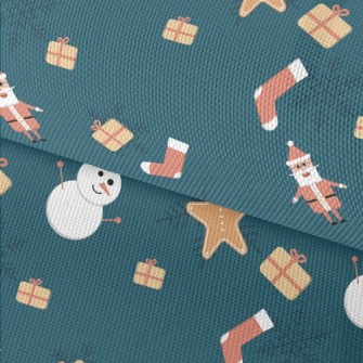 Cute Christmas Items Waterproof Oxford