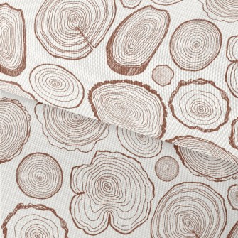 Wood Texture In Print Style Waterproof Oxford