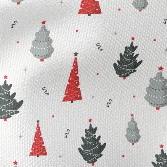 Various Simple Christmas Trees Waterproof Canvas