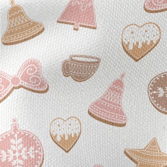 Christmas Shaped Cookies Waterproof Canvas