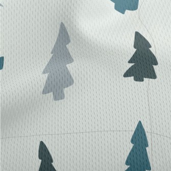 Simple Color Block Trees Athletic Mesh Flat Back