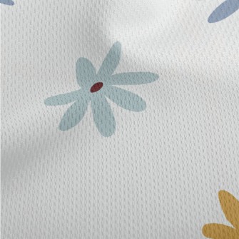 Beautiful Flowers Athletic Mesh Flat Back