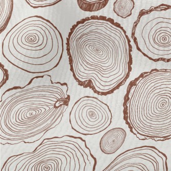 Wood Texture In Print Style Terry