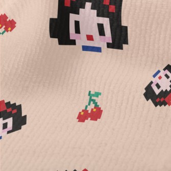 Pixel Style Snow White Terry