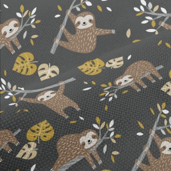 Happy Tree Sloth Performance Linen