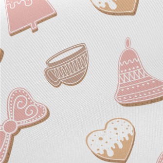 Christmas Shaped Cookies Twill