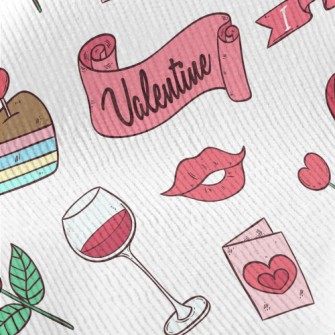 Pink Valentine's Day Items Standard Corduroy