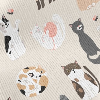 Various Cute Cats Standard Corduroy