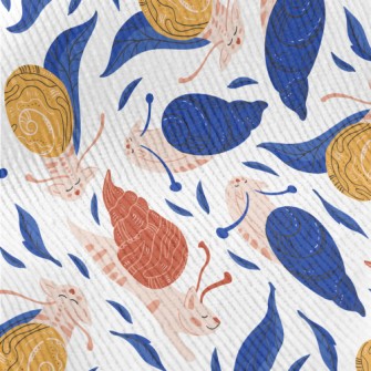 Snail Cat Walking Leisurely Standard Corduroy