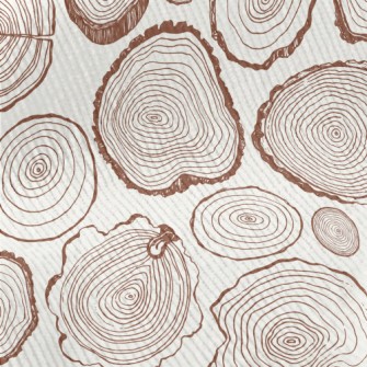 Wood Texture In Print Style Standard Corduroy
