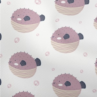 Purple Round Pufferfish Dobby