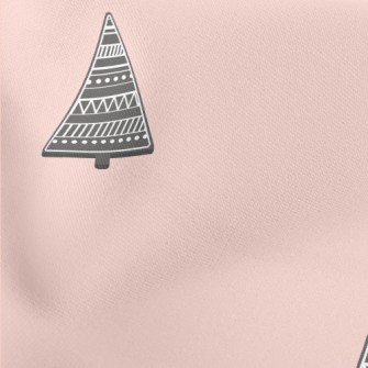 Simple Black Christmas Tree Stretch Ponte