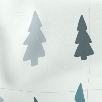 Simple Color Block Trees Stretch Ponte