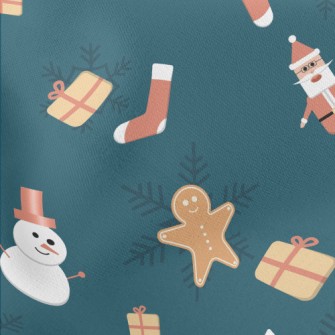 Cute Christmas Items Stretch Ponte