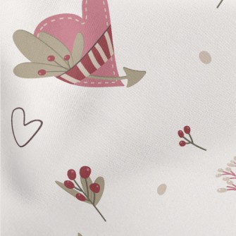 Heart Shape And Red Fruit Stretch Ponte