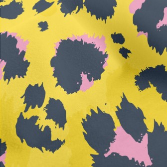 Fine Texture Leopard Print Micro Fleece