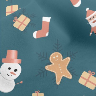 Cute Christmas Items Micro Fleece