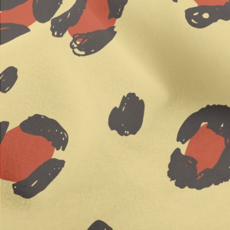 Hand-painted Leopard Print Micro Fleece