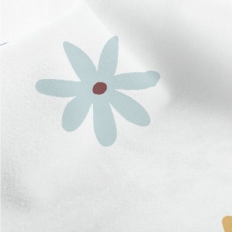 Beautiful Flowers Micro Fleece