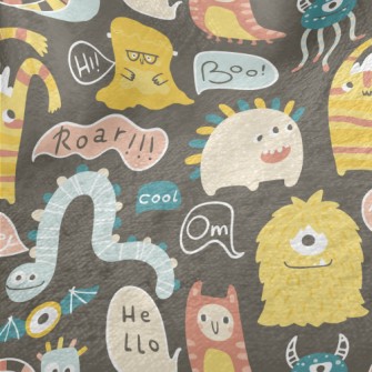 Colorful Funny Alien Minky