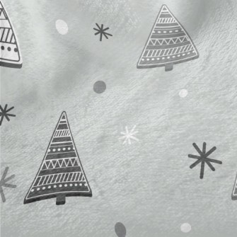 Three-dimensional Dark Christm Minky