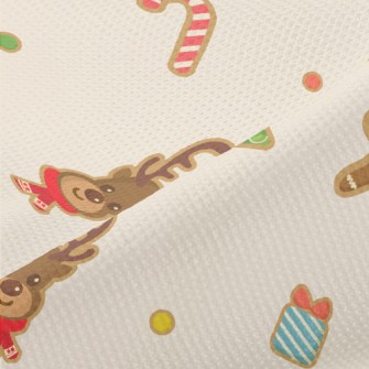 Cute Christmas Shaped Cookies Piqué