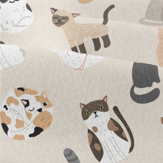 Various Cute Cats Modern Jersey