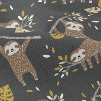 Happy Tree Sloth Modern Jersey