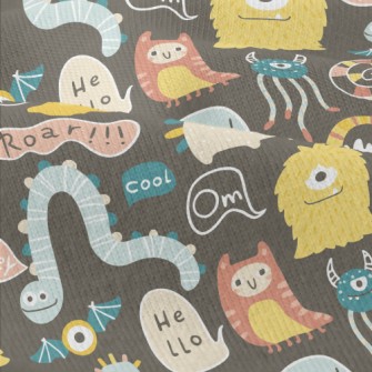 Colorful Funny Alien Modern Jersey