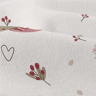 Heart Shape And Red Fruit Modern Jersey
