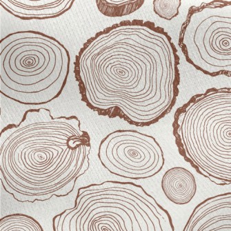 Wood Texture In Print Style Jersey Backed Fleece