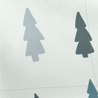 Simple Color Block Trees Pongee