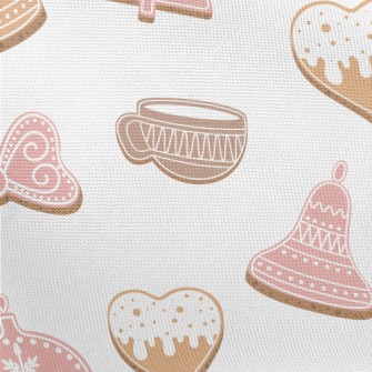 Christmas Shaped Cookies Pongee