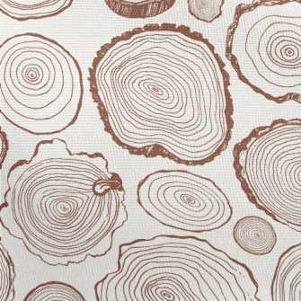 Wood Texture In Print Style Pongee