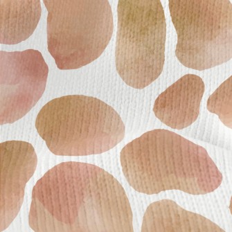 Watercolor Style Giraffe Patte Stretch Jersey