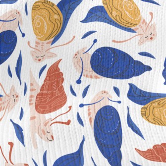 Snail Cat Walking Leisurely Stretch Jersey