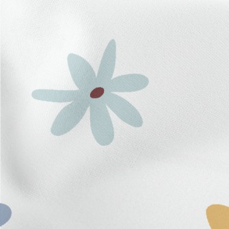 Beautiful Flowers Lightweight Cotton Poplin