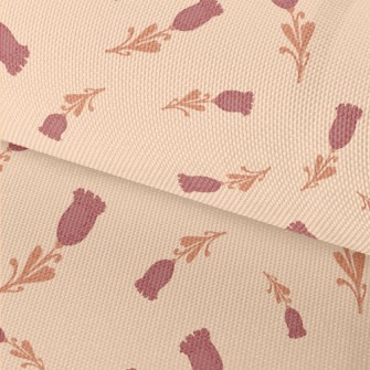 Tulips In Doodle Style Waterproof Oxford