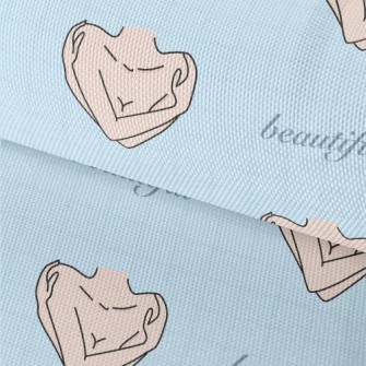 Beautiful Naked Woman Waterproof Oxford