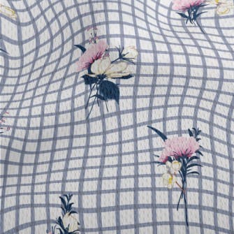Delicate And Beautiful Flowers Athletic Mesh Flat Back