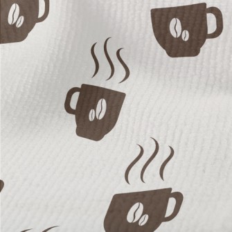 Silhouette Warm Coffee Cup Terry