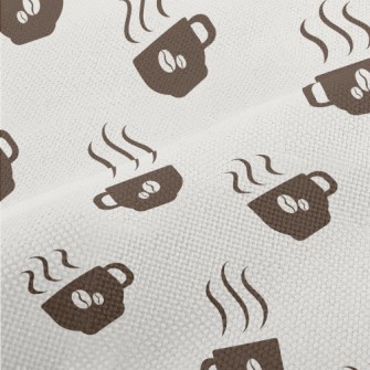 Silhouette Warm Coffee Cup Performance Linen