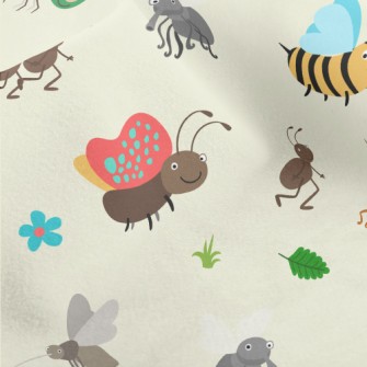 Different Types Of Insects Micro Fleece
