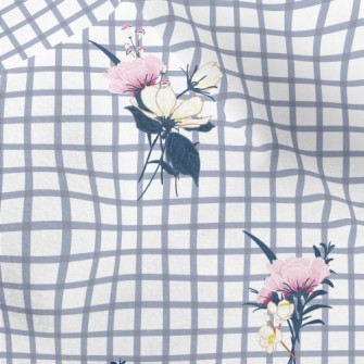 Delicate And Beautiful Flowers Micro Fleece