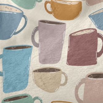 Various Colorful Mugs Minky