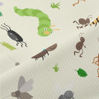 Different Types Of Insects Piqué