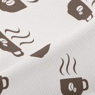 Silhouette Warm Coffee Cup Piqué